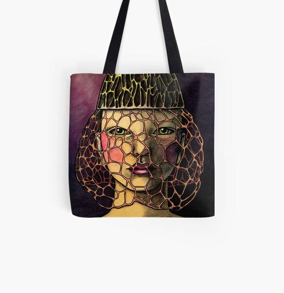 Dictyophora Indusiata All Over Print Tote Bag