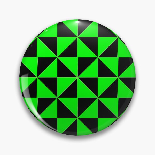 Item preview, Green and Black Triangular Design designed and sold by Carbonbubble.