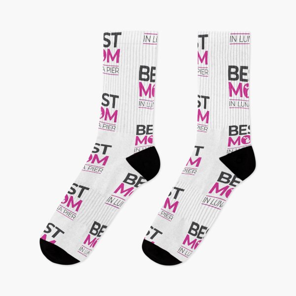 Item preview, Best Mom In Luna Pier MI (pink/gray) designed and sold by OddPop.
