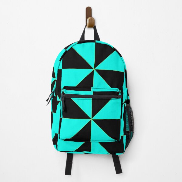 Item preview, Blue and Black Triangular Design designed and sold by Carbonbubble.