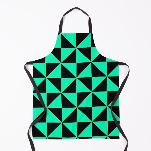 Item preview, Turquoise and Black Triangular Design designed and sold by Carbonbubble.