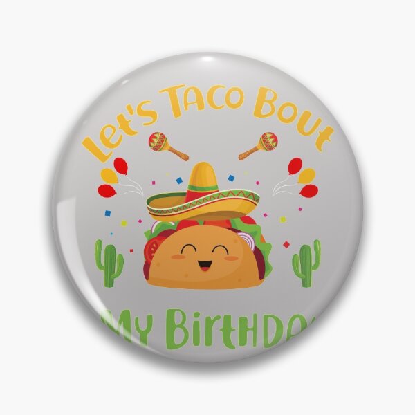 Item preview, Let's Taco Bout My Birthday Funny Cinco De Mayo Tacos designed and sold by GINIART.