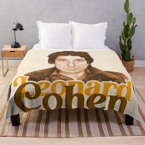 Item preview, Leonard Cohen // Retro Sepia Portrait Fan Tribute designed and sold by acquiesce13.