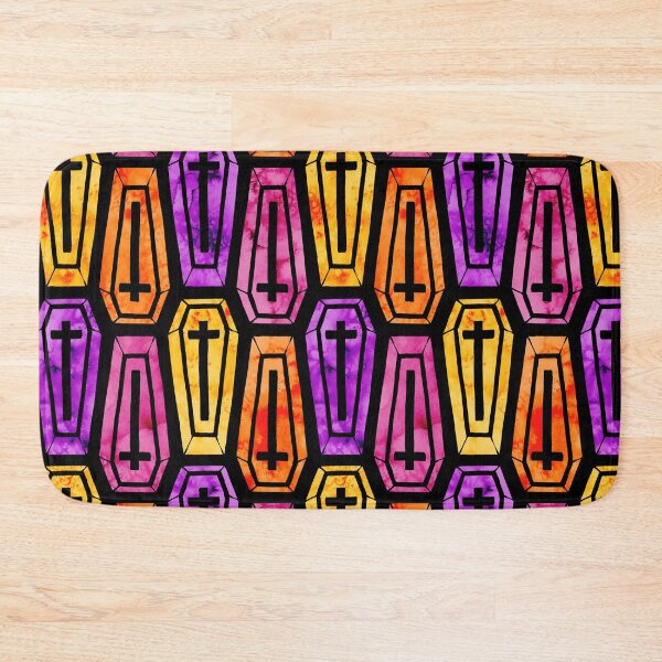 Item preview,  Watercolor Coffins in Warm Colors designed and sold by Paisley Yazel.