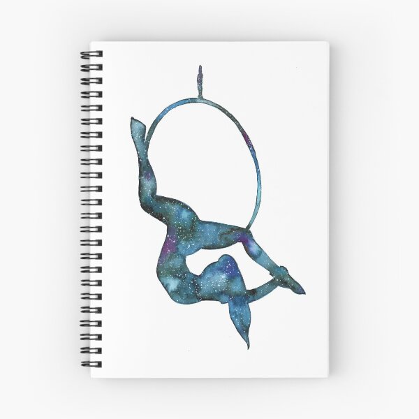 Item preview, Lyra Galaxy - Aerial hoop art designed and sold by Aurora Gritti.
