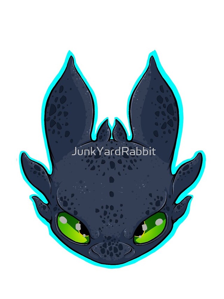 Thumbnail 4 of 4, iPhone Case, HTTYD Toothless designed and sold by JunkYardRabbit.