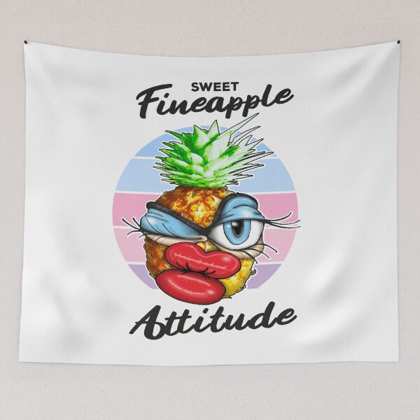 Item preview, Funny Pineapple Sweet Attitude designed and sold by Status71.