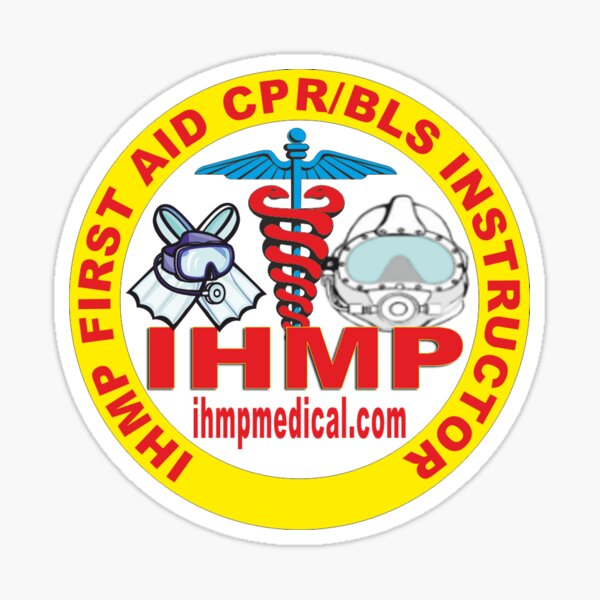 IHMP CPR/BLS Instructor Sticker