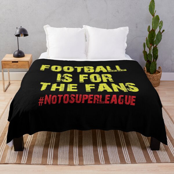 Item preview, Football is for the fans #NoToSuperLeague designed and sold by dacdibac.