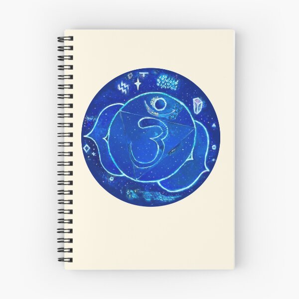 Item preview, AJNA (SIXTH CHAKRA) designed and sold by TR3JO ART.