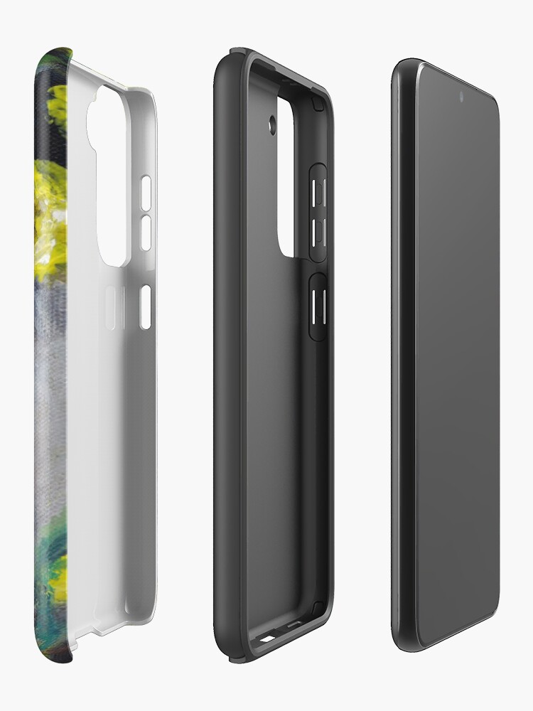 Alternate view of Moon & Flowers Case & Skin for Samsung Galaxy