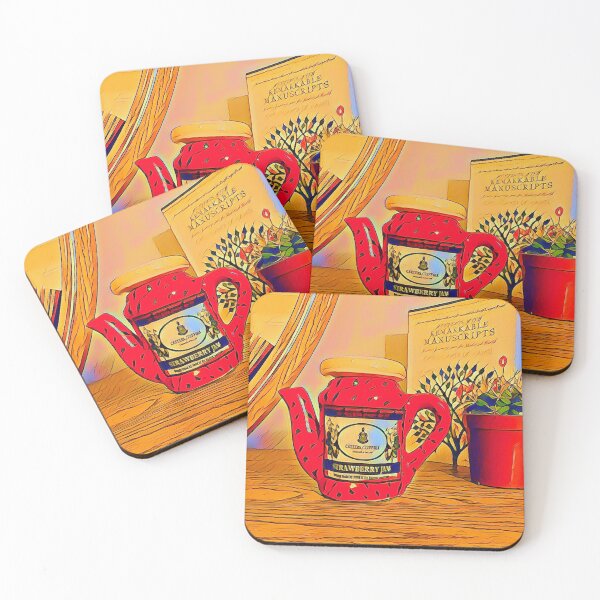 Item preview, Strawberry Teapot designed and sold by jaune-eclatant.