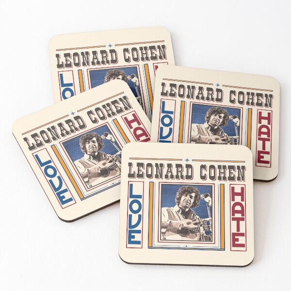 Item preview, Leonard Cohen // Retro Love Hate On Tour Fan Tribute designed and sold by acquiesce13.