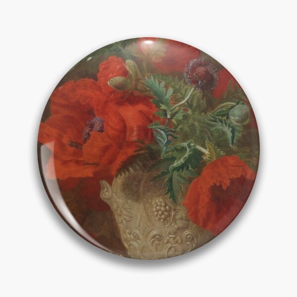 Item preview, Eloise H. Stannard 0 Poppies and White Lilacs designed and sold by Rehs.