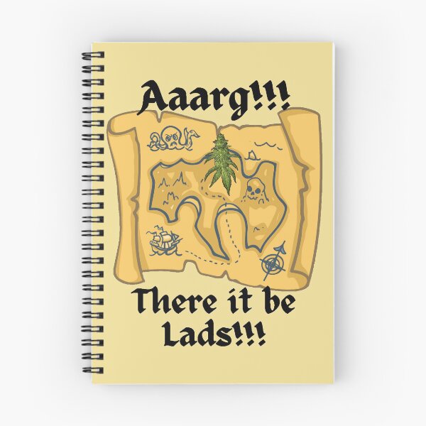 Item preview, Weed Lovers, Pirate Treasure Map #4 designed and sold by Hypnotees.