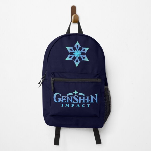 Item preview, Cryo Symbol Genshin Impact (dark) designed and sold by LokittyLevi.