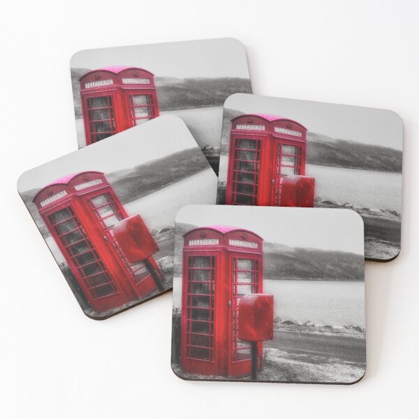 Item preview, Old Red British Telephone Kiosk designed and sold by derekbeattie.
