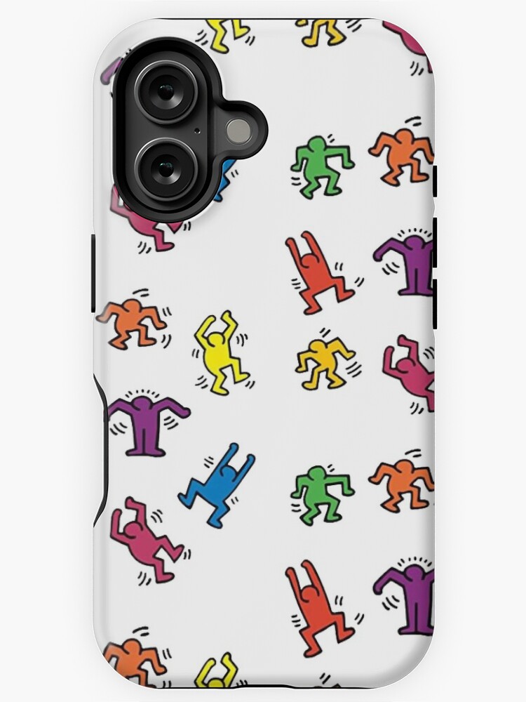 Thumbnail 1 von 4, iPhone-Hülle, bunte Leute Pop Art designt und verkauft von mgdlnsapien.