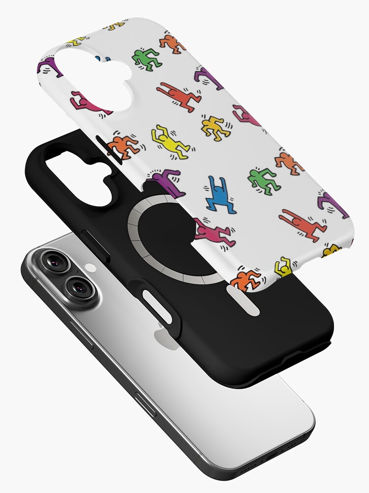 Thumbnail 2 von 4, iPhone-Hülle, bunte Leute Pop Art designt und verkauft von mgdlnsapien.