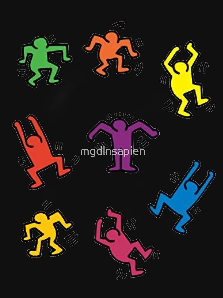 Thumbnail 7 von 7, Classic T-Shirt, bunte Leute Pop Art designt und verkauft von mgdlnsapien.