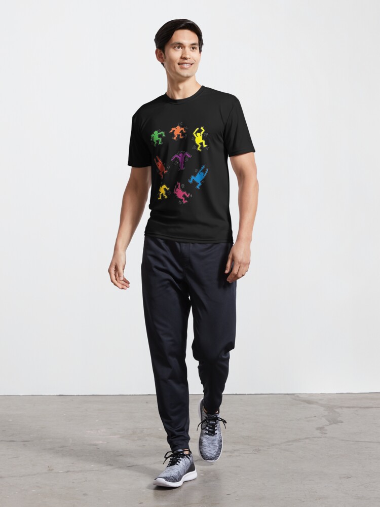 Thumbnail 5 von 7, Funktionsshirt, bunte Leute Pop Art designt und verkauft von mgdlnsapien.