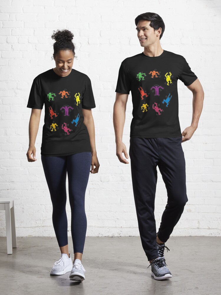 Thumbnail 1 von 7, Funktionsshirt, bunte Leute Pop Art designt und verkauft von mgdlnsapien.