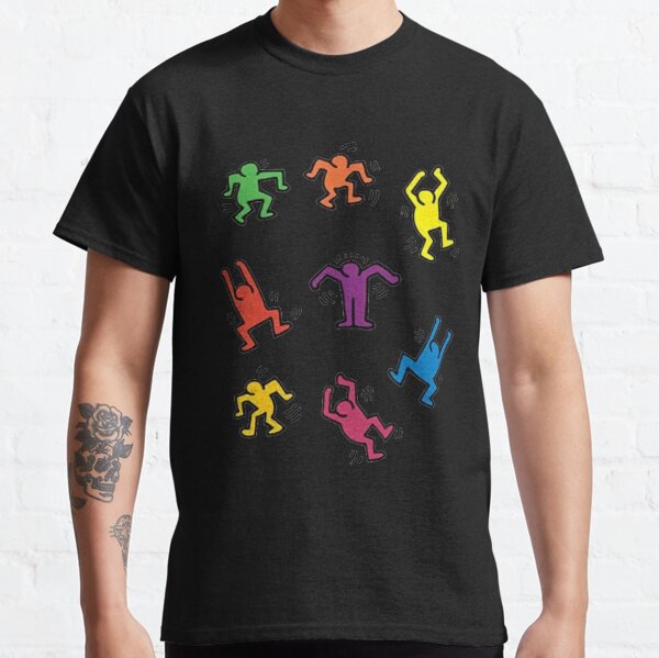 colorful people pop art Classic T-Shirt