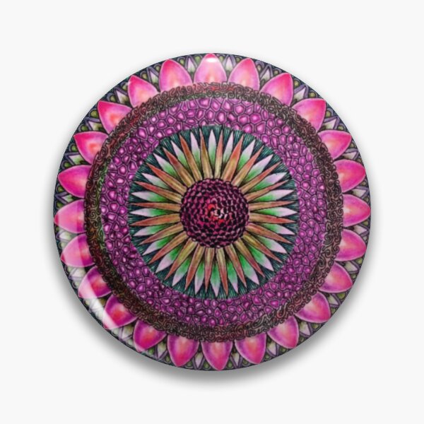 Item preview, Pink mandala and floral design designed and sold by Nma-ArtBrand.