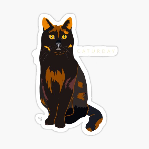 Caturday Sticker