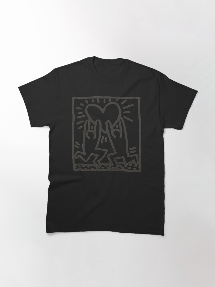 Thumbnail 3 von 7, Classic T-Shirt, Herz Menschen Pop Art designt und verkauft von mgdlnsapien.
