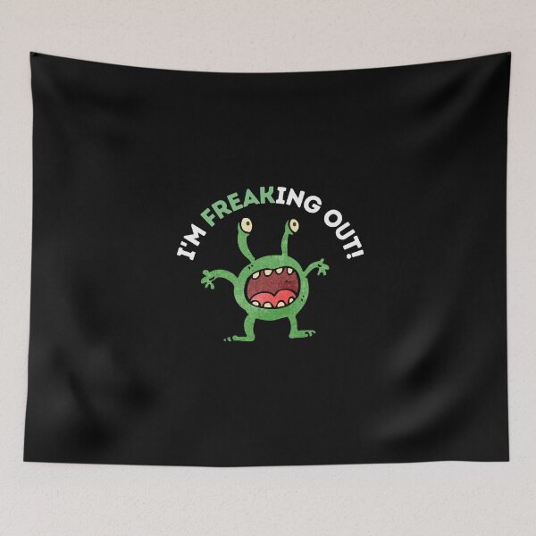 Item preview, Freak freaking out - Funny pun designed and sold by Theleochick.