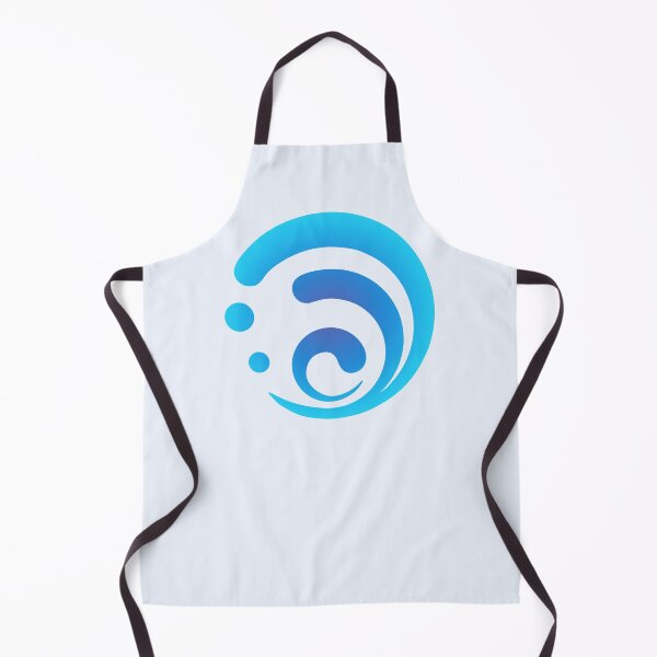 Item preview, Hydro Symbol Genshin Impact (bright) designed and sold by LokittyLevi.