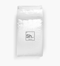 The element of Silence Duvet Cover