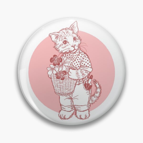 Item preview, Gardener Kitty designed and sold by Sanna Kuusimurto.