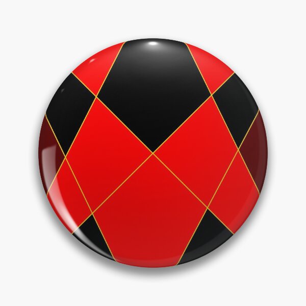 Item preview, Bright Red and Black Triangular Design Work designed and sold by Carbonbubble.