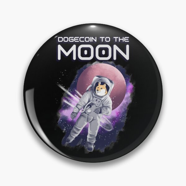 Artikelvorschau, Dogecoin schenkt Vintage Dogecoin zum Mond entworfen und verkauft von TamGustam.