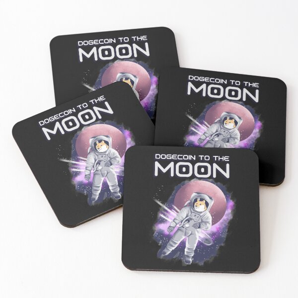 Artikelvorschau, Dogecoin schenkt Vintage Dogecoin zum Mond entworfen und verkauft von TamGustam.
