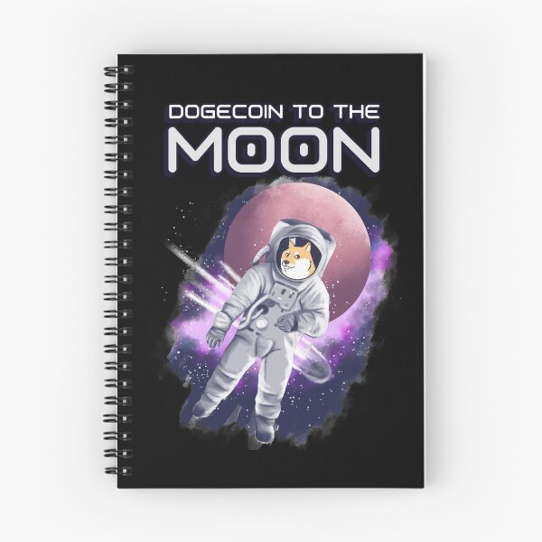 Artikelvorschau, Dogecoin schenkt Vintage Dogecoin zum Mond entworfen und verkauft von TamGustam.