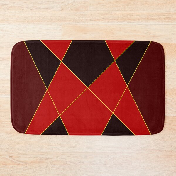 Item preview, Dark Red and Black Triangular Design Work designed and sold by Carbonbubble.