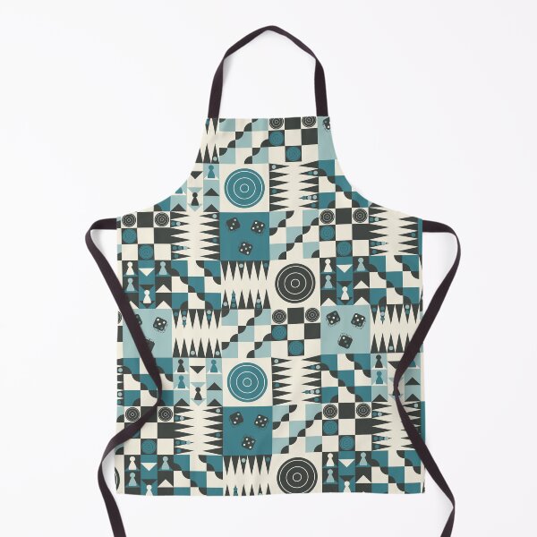 Item preview, Boardgame Pattern l Teal Blue designed and sold by cathyvandelaak.