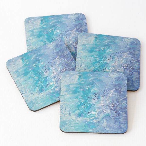 Item preview, Blue and White, Swirling Sea Design designed and sold by JANDR-Designs.