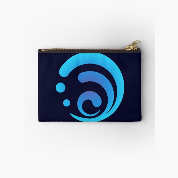 Item preview, Hydro Symbol Genshin Impact (dark) designed and sold by LokittyLevi.