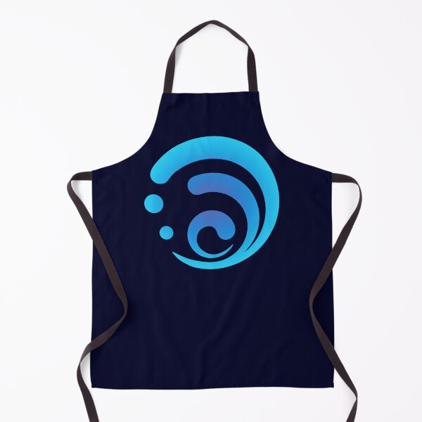 Item preview, Hydro Symbol Genshin Impact (dark) designed and sold by LokittyLevi.