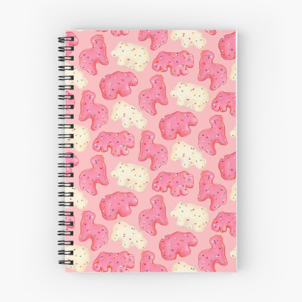 Item preview, Frosted Animal Cookies Pattern - Pink designed and sold by Kelly  Gilleran.