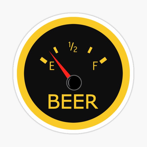 Running on Empty Sticker