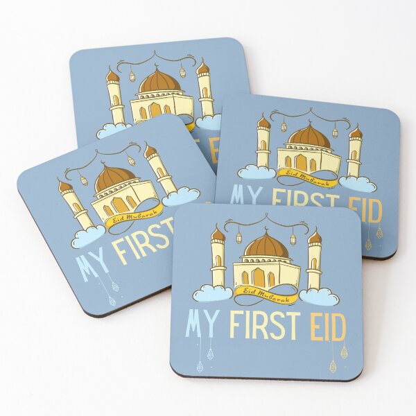Item preview, My first Eid / happy eid gift idea for kids and children /muslims eid / عيد فطر سعيد /عيد مبارك سعيد designed and sold by Live  Today.