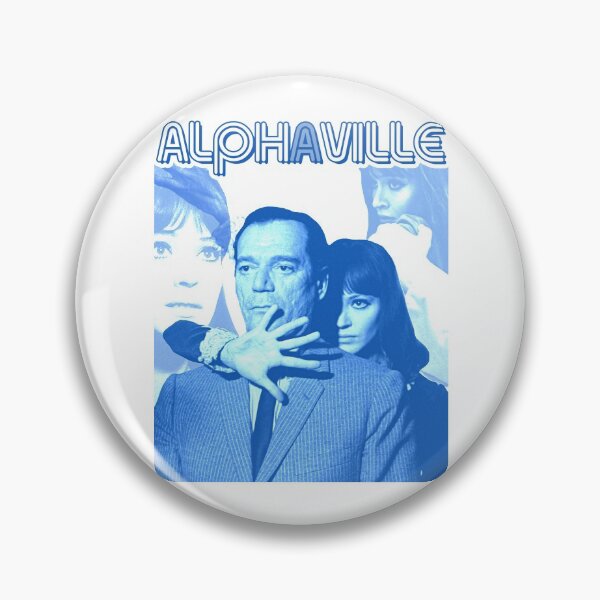 Item preview, ALPHAVILLE // Retro 60s New Wave Sci Fi Noir designed and sold by acquiesce13.