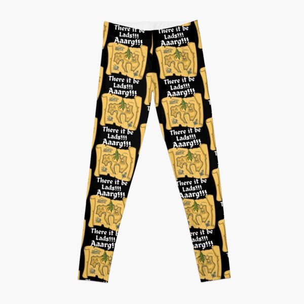 The Queen's Treasure Map Curvy Leggings