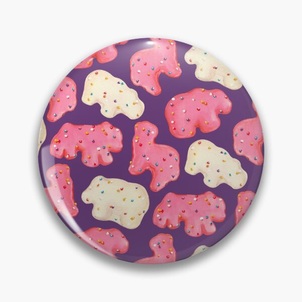 Item preview, Frosted Animal Cookies Pattern - Purple designed and sold by Kelly  Gilleran.