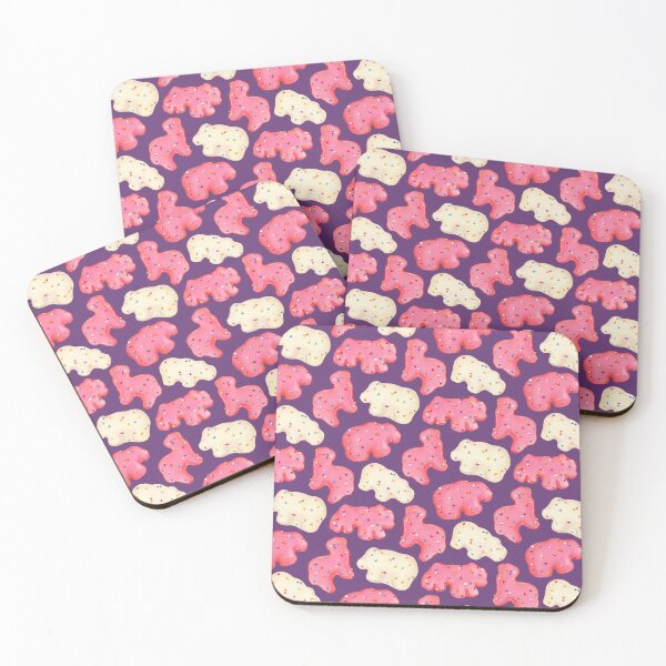Item preview, Frosted Animal Cookies Pattern - Purple designed and sold by Kelly  Gilleran.